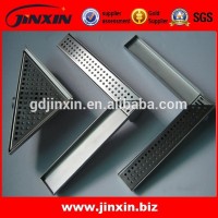 stainless steel angle floor drain for pool/shower room YK-9720