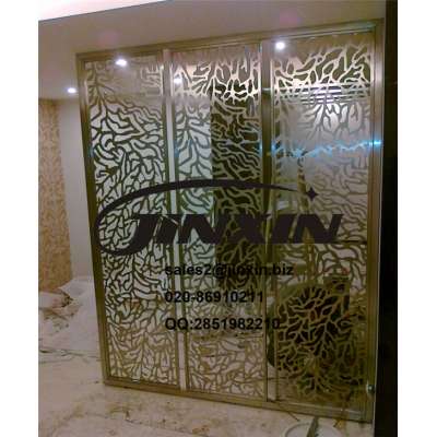 JINXIN Screen panel /metal screen/stainless steel color screen for hotel project