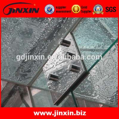 Stainless Steel Glass Door Connector/Curtain Wall Glass Fins/Glass Spider Fins