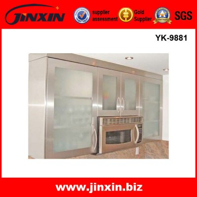 Stainless Steel Metal Kitchen Sink Base Cabinet