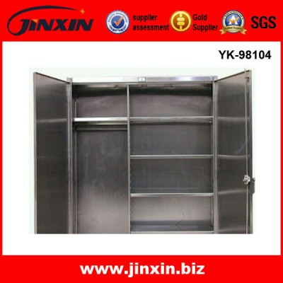 2014 High Quality Modern 304 Steel Clothes Cupboard Design