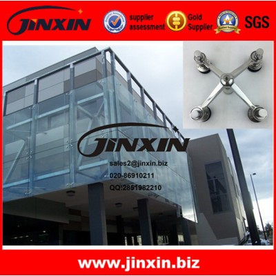 JINXIN Stainless steel Spider Fitting For curtain wall point fix glass spider system